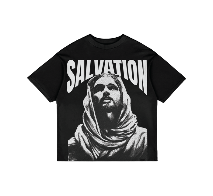 1707 Christian Oversized Graphic T-Shirt - Salvation