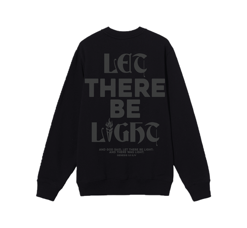 1707 Christian Oversized Sweatshirt - Let There Be Light