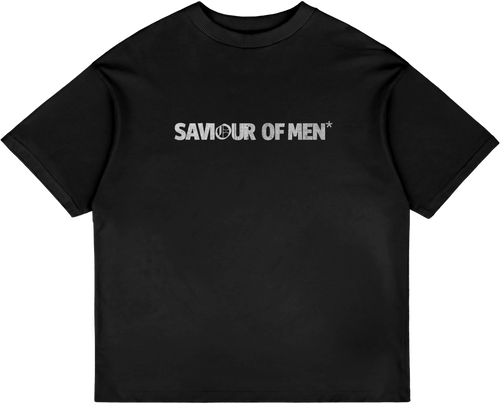 1707 Christian Oversized Graphic T-Shirt - Saviour Of Men