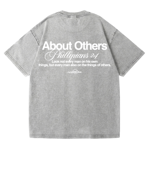 1707 Christian Oversized Graphic T-Shirt - Others Need Jesus