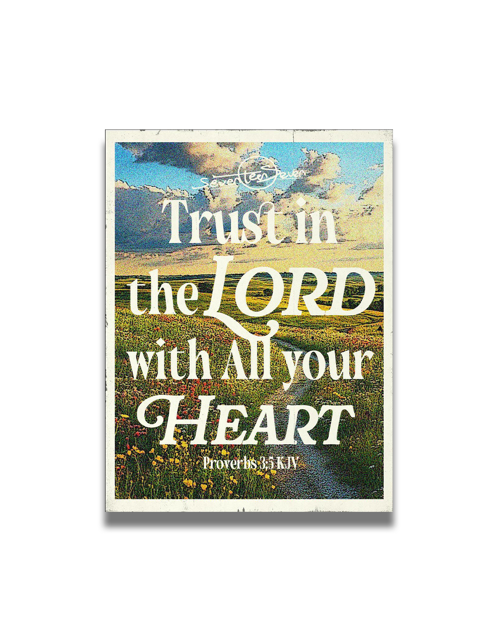 Trust In the lord poster