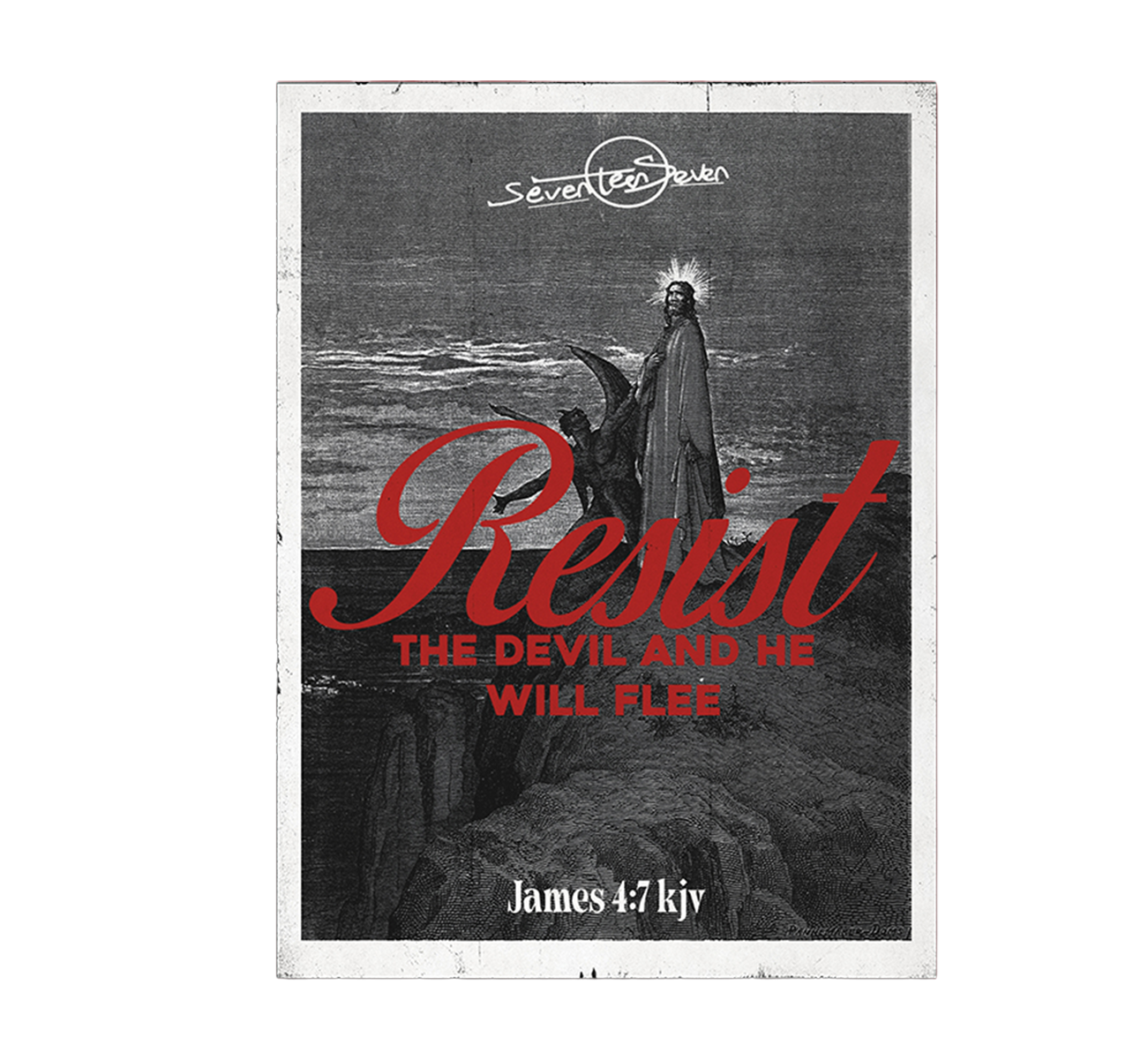 Resist The Devil Poster