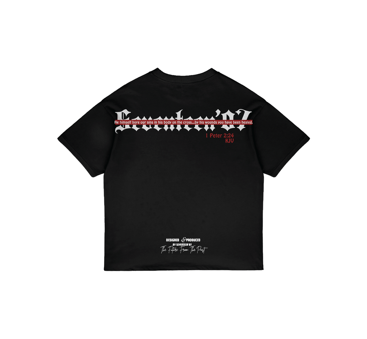 1707 Christian Oversized Graphic T-Shirt - Salvation