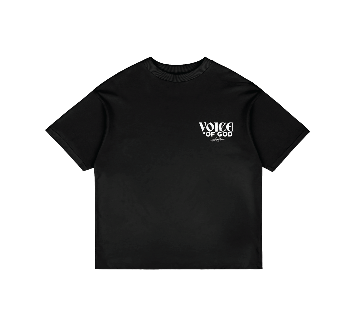 1707 Christian Oversized Graphic T-Shirt - Let There Be Light