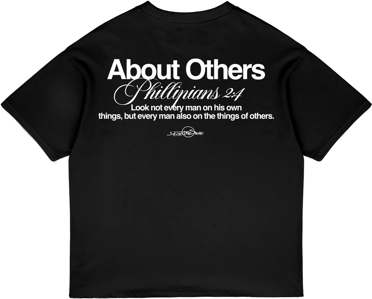 Others Need Jesus black T-shirt back