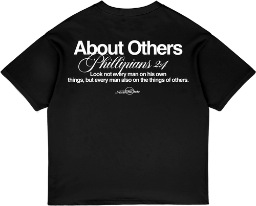 Others Need Jesus black T-shirt back