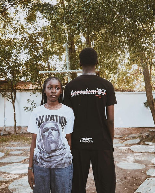 1707 Christian Oversized Graphic T-Shirt - Salvation