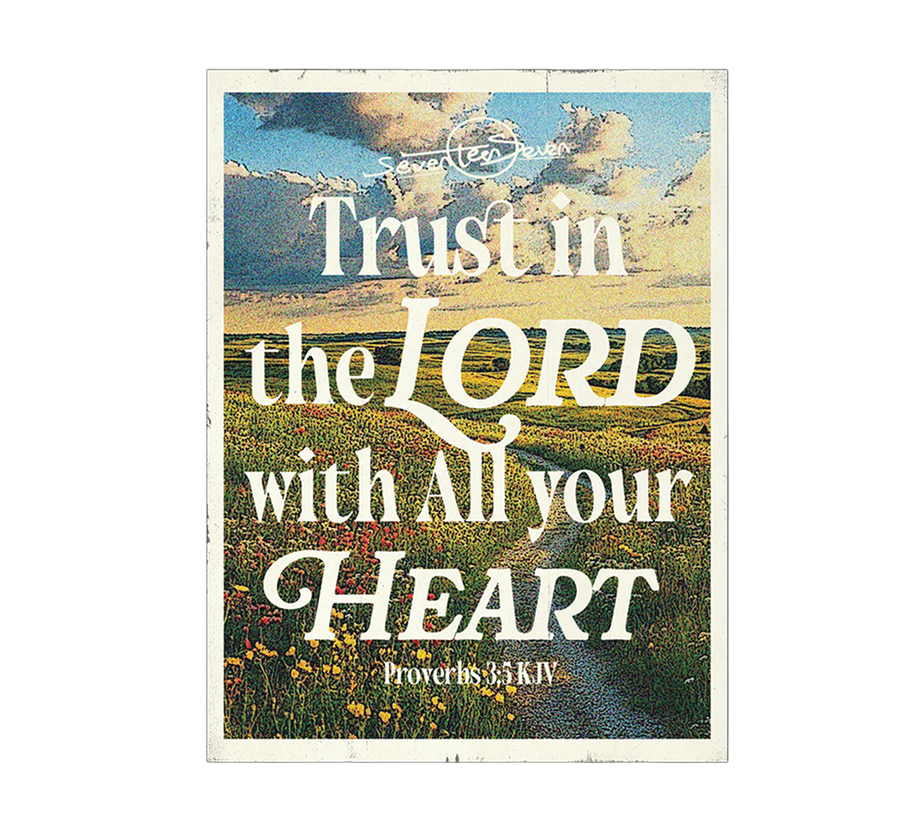 Trust In The Lord Poster